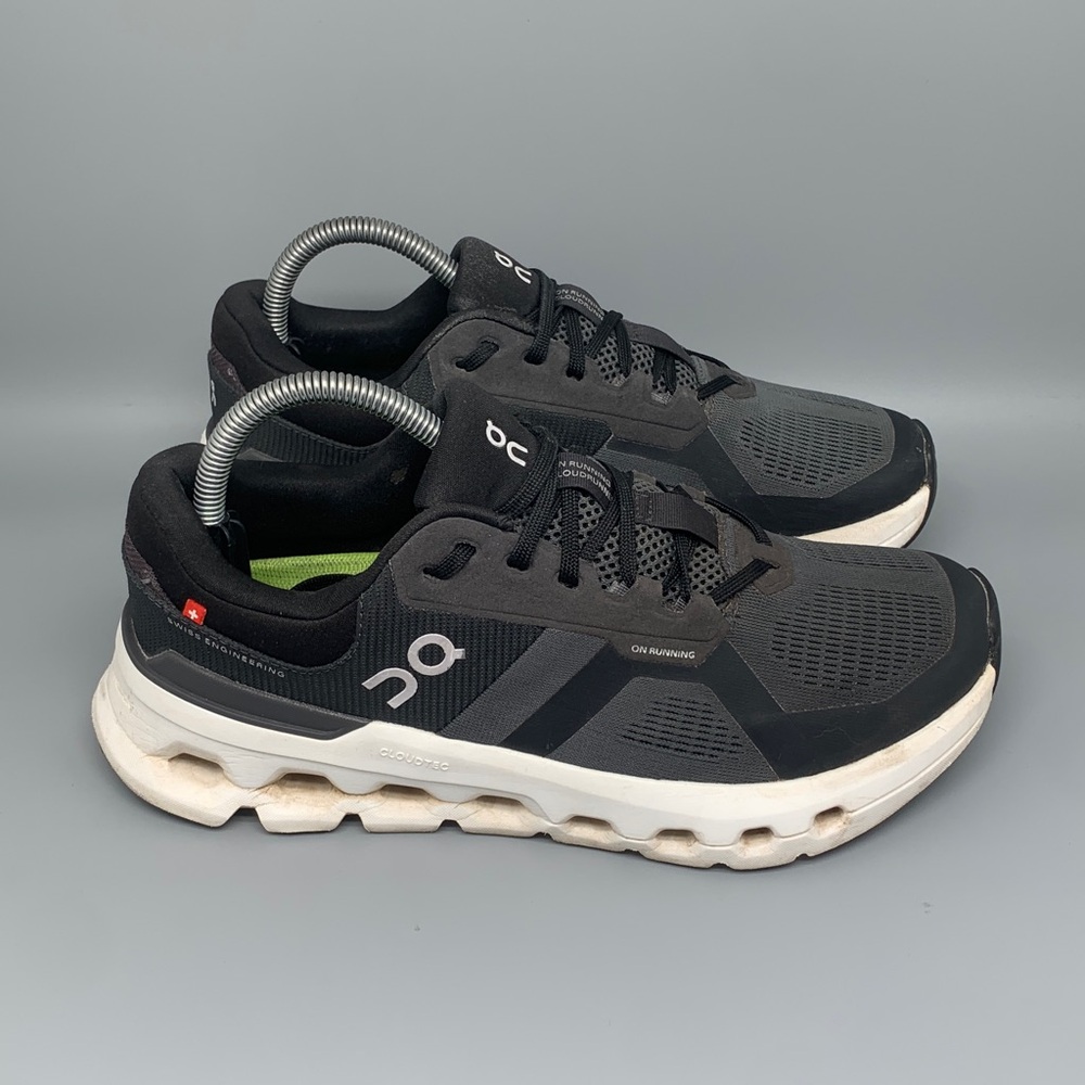 On Cloudrunner 2 Eclipse‎ Black Running Shoes Women’s Sz 8.5